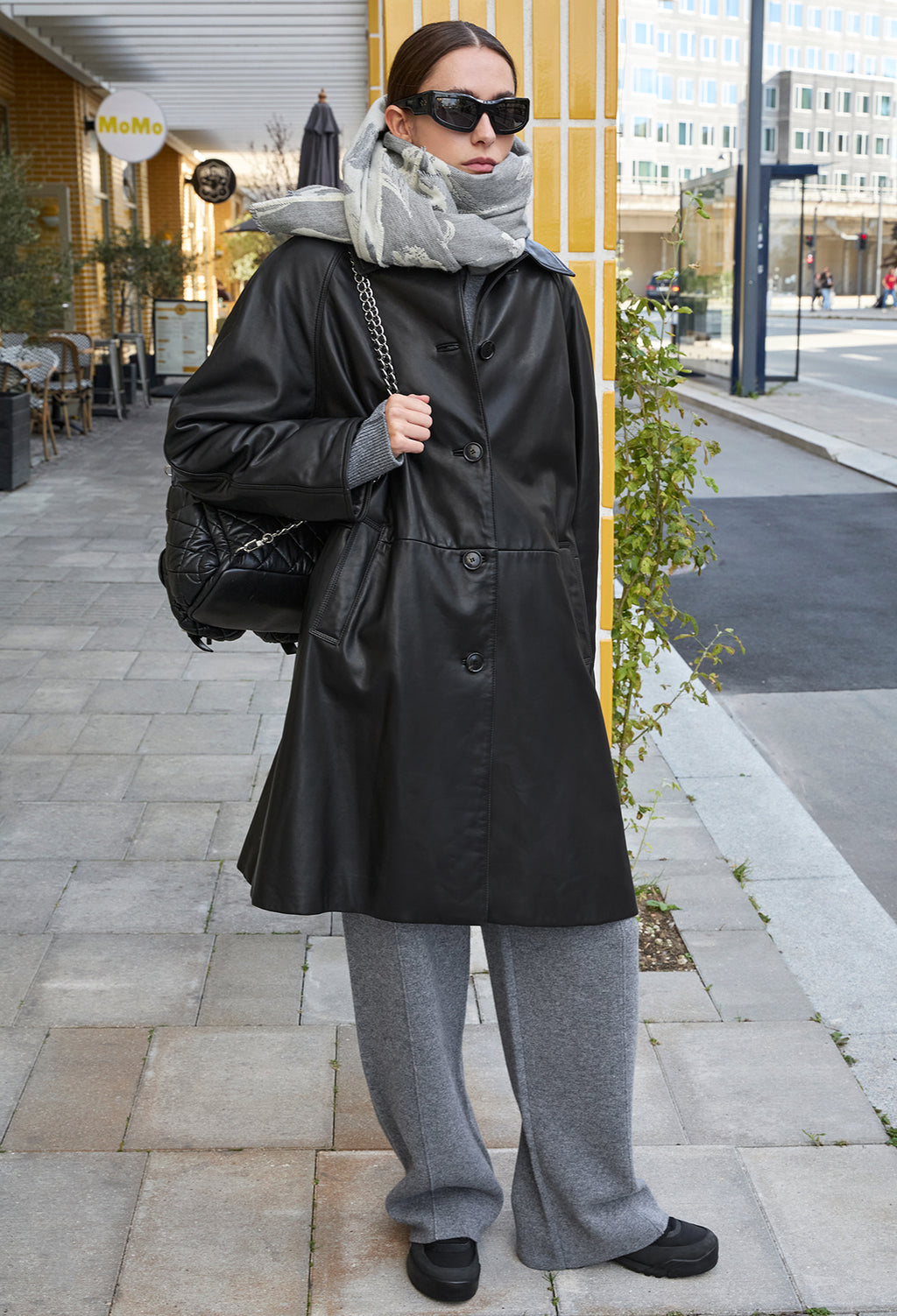 Wool Jacquard Muffler