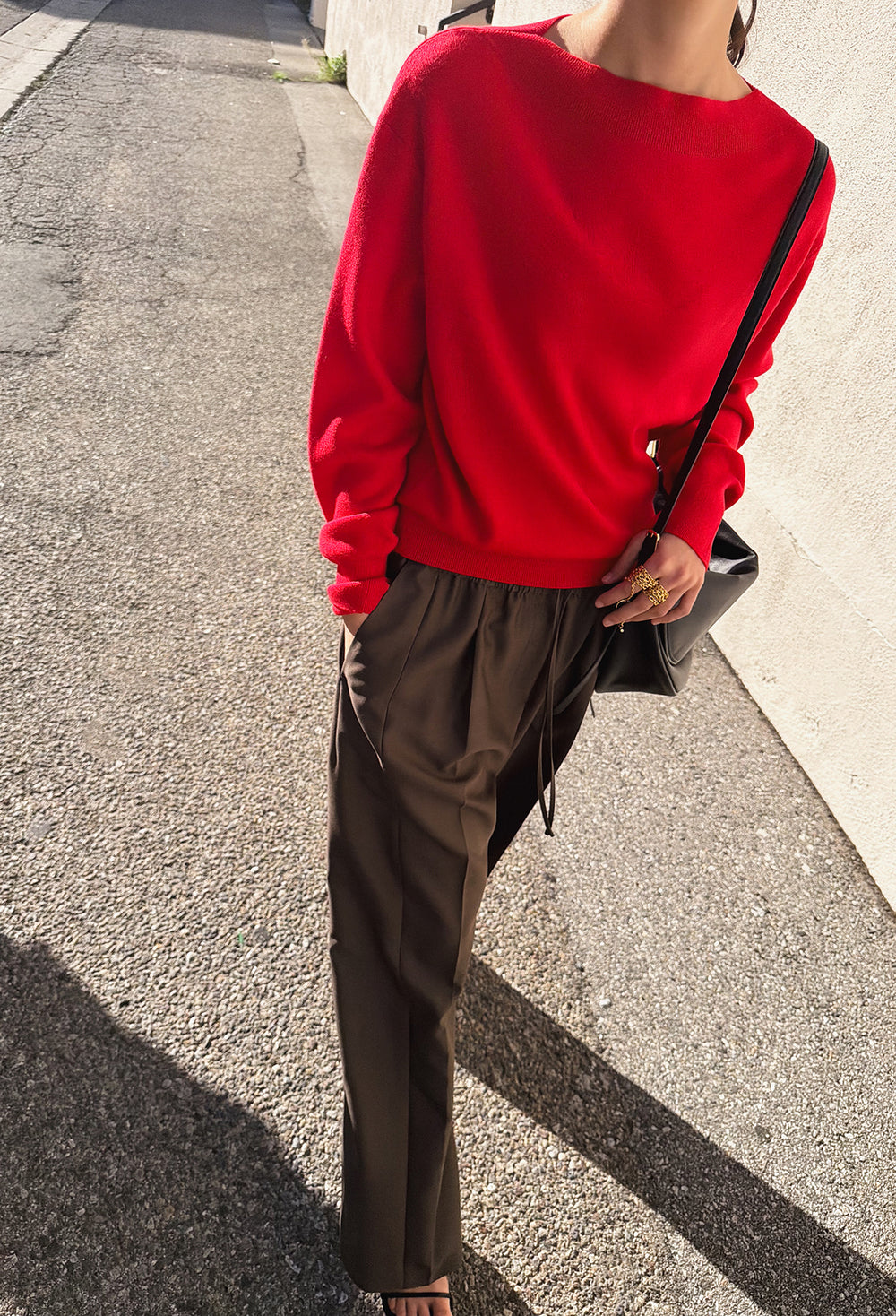 Wool Silk Pants