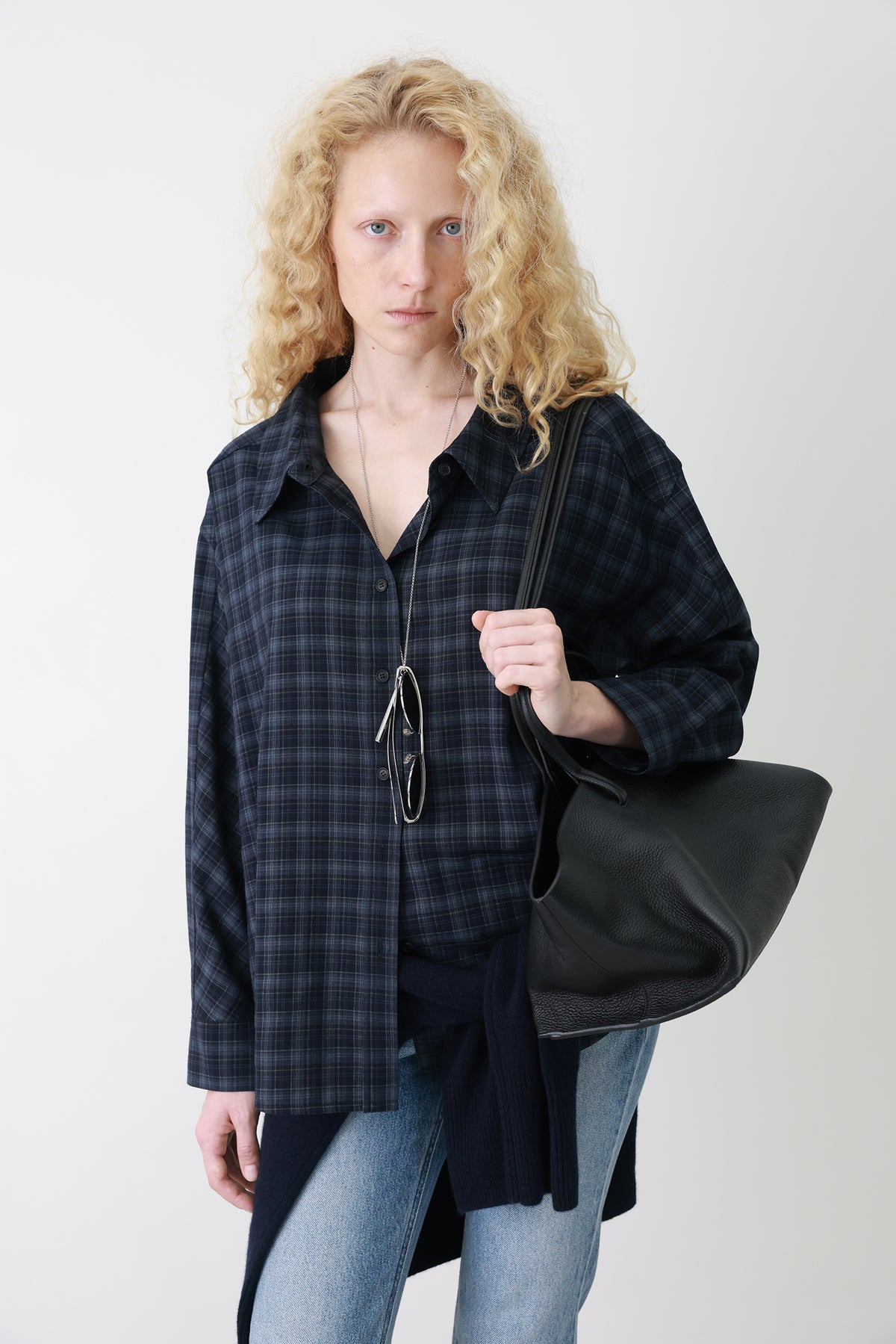 Country Check Shirt Navy