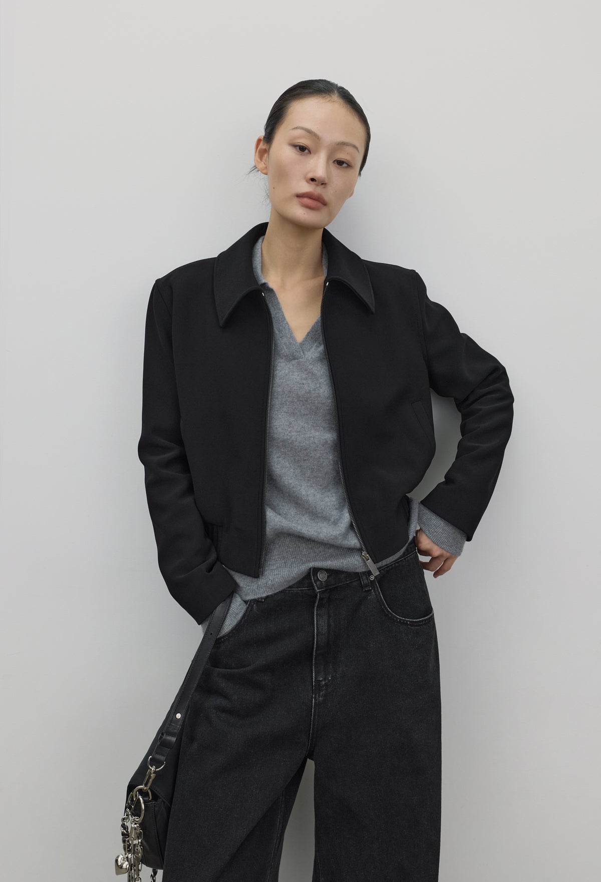 [리퍼브] 25FW 고밀도 슬림핏 자켓