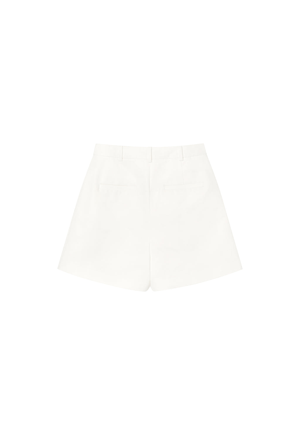 [리퍼브] 25SS 코튼 턱 쇼츠 화이트