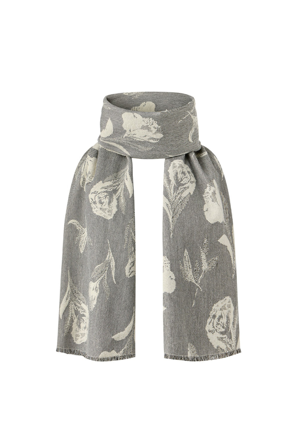 Wool Jacquard Muffler