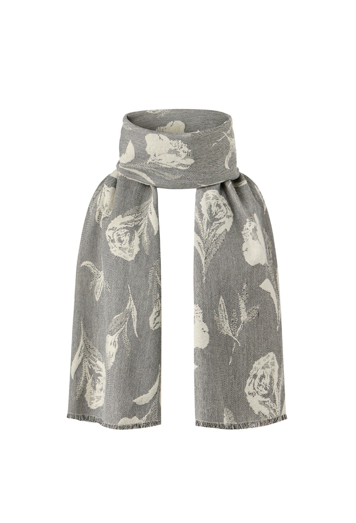 Wool Jacquard Muffler