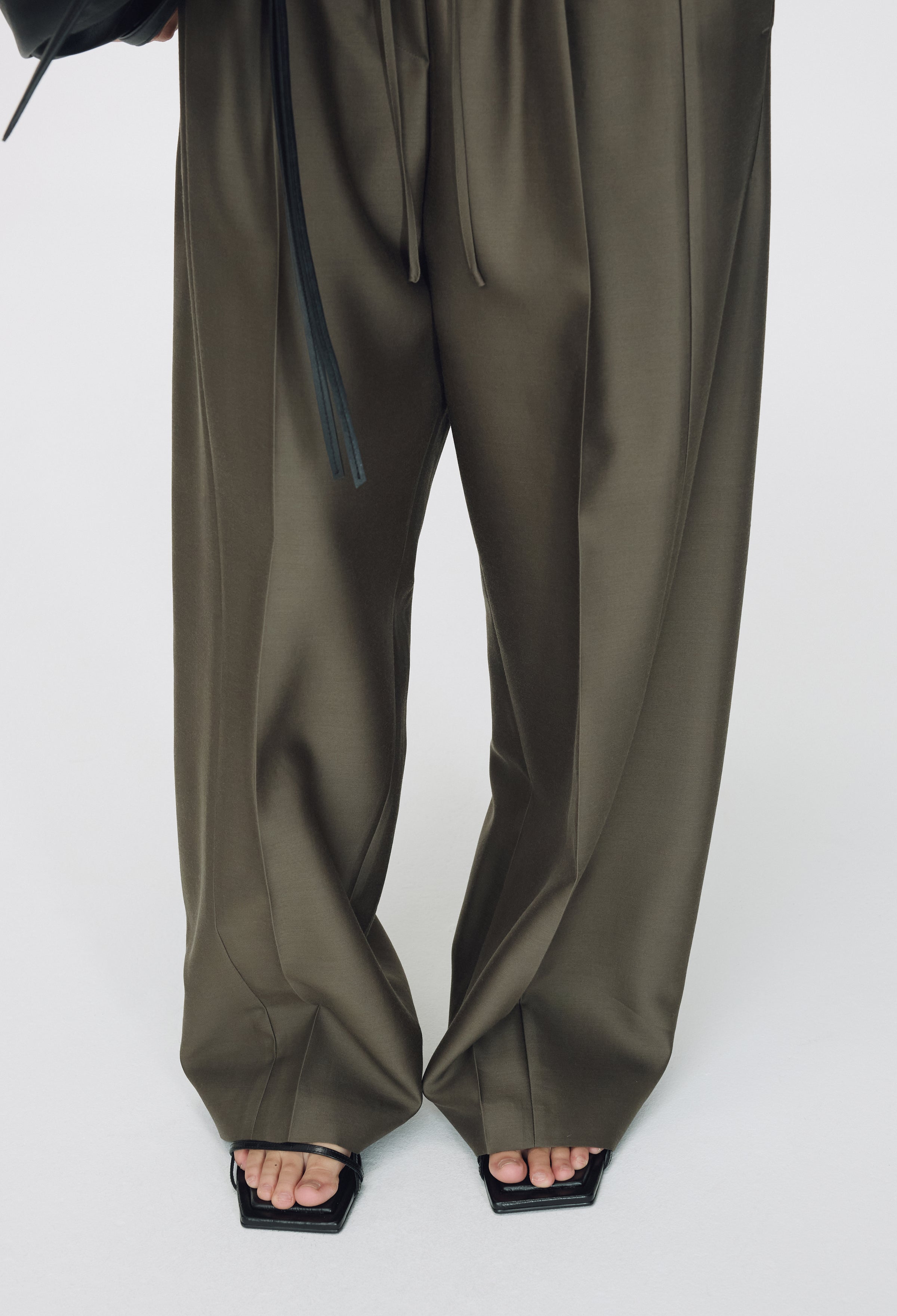 Wool Silk Pants