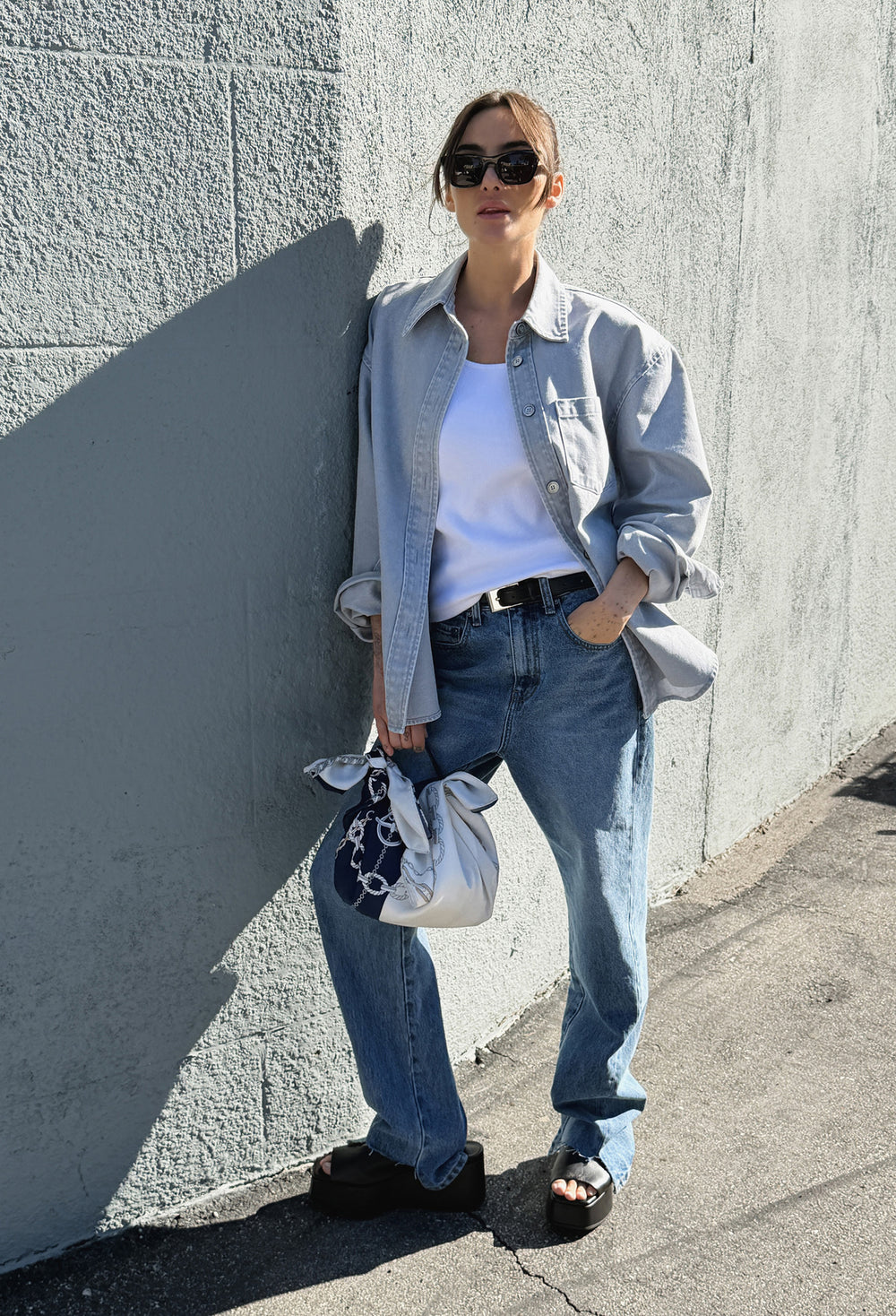 810 Cut Denim Blue