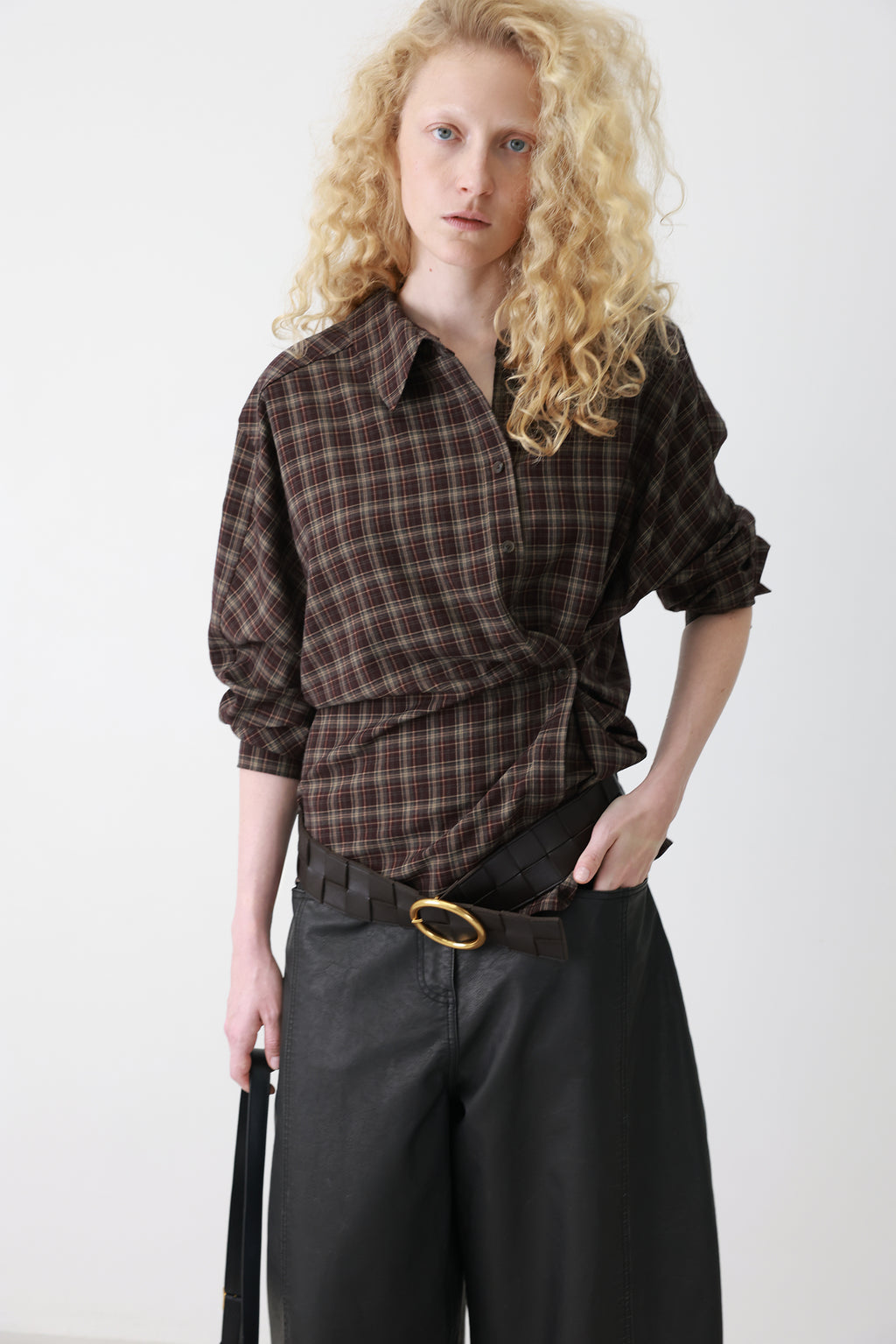 Country Check Shirt Brown