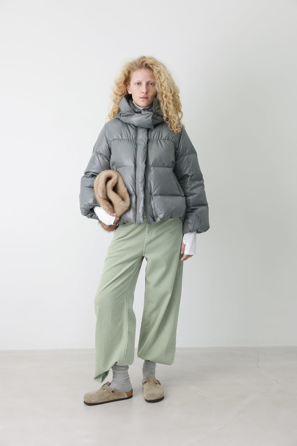 Signature P Goose Down Gray