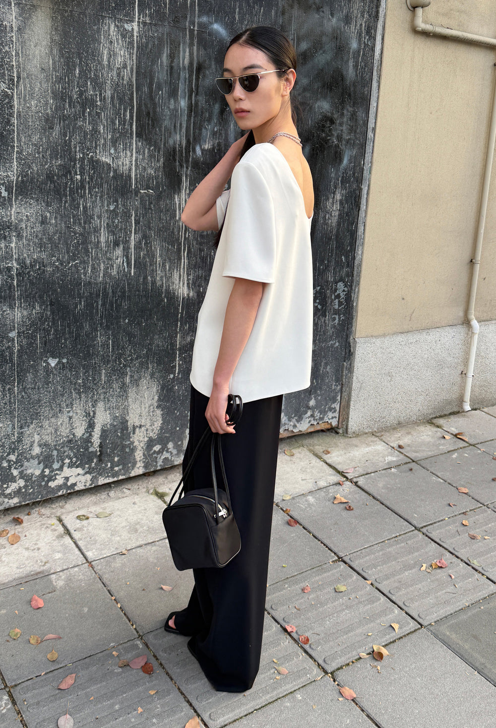 City L Blouse Cream