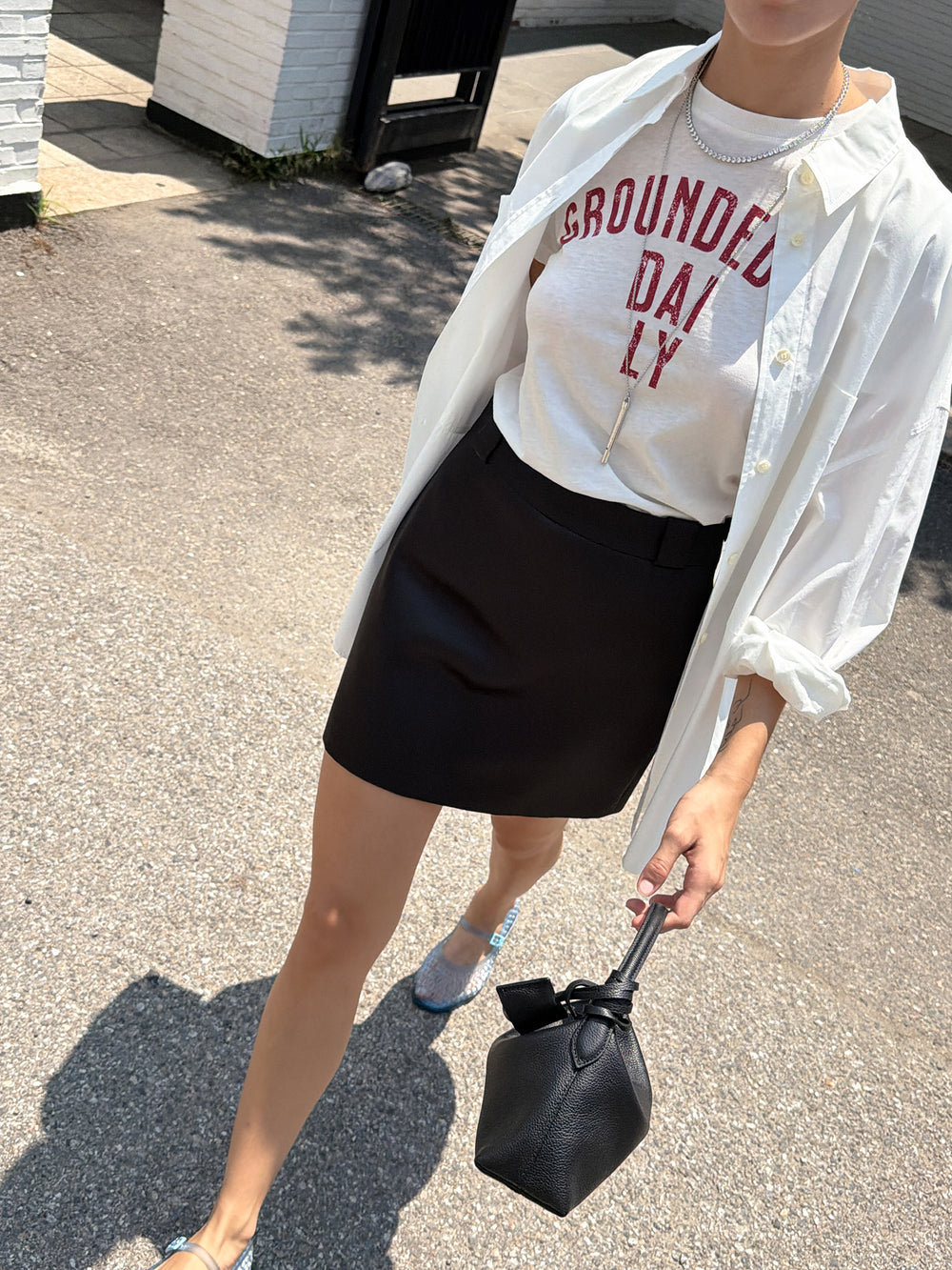 Ground Daily T-shirt White