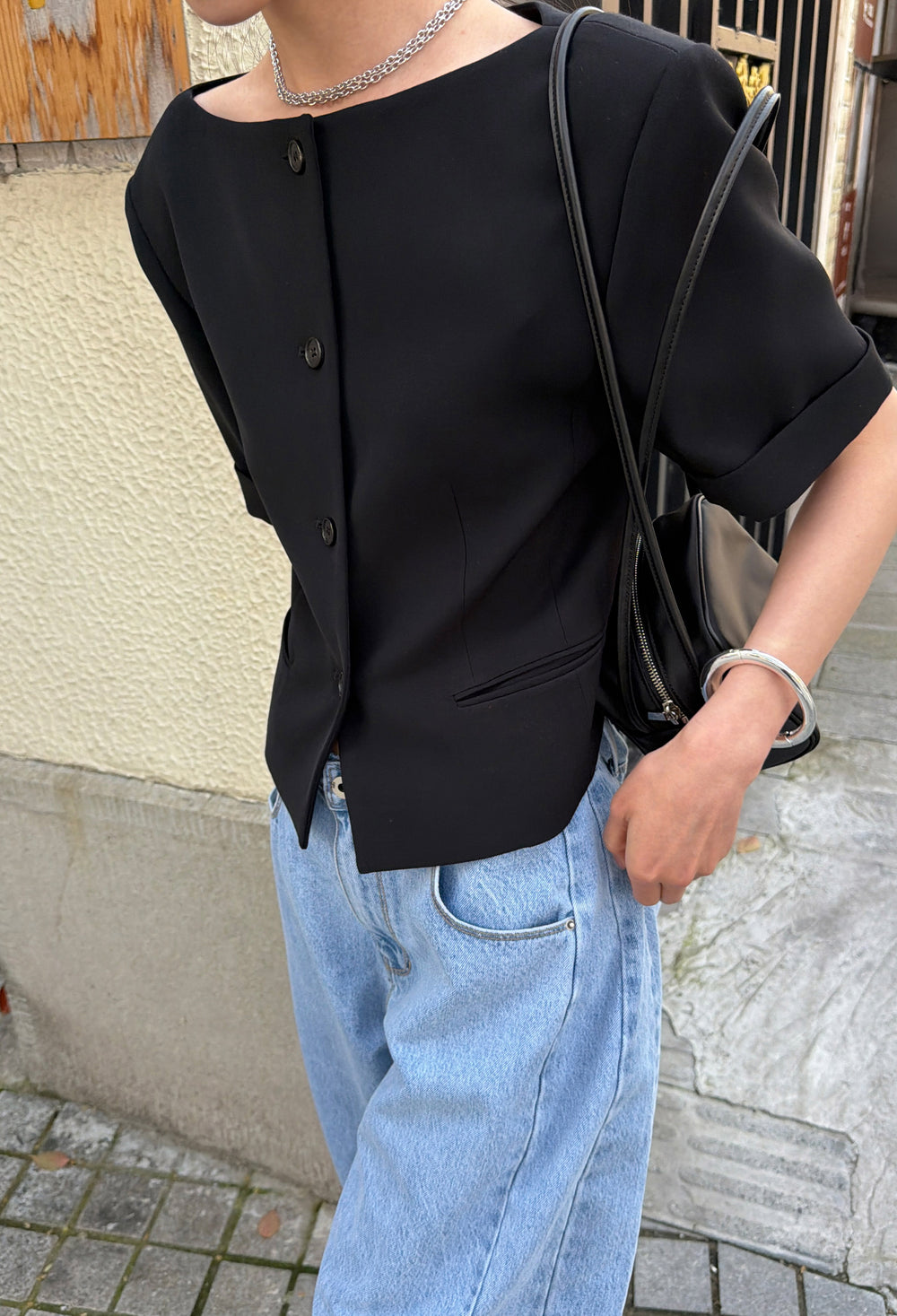 City L Jacket Black