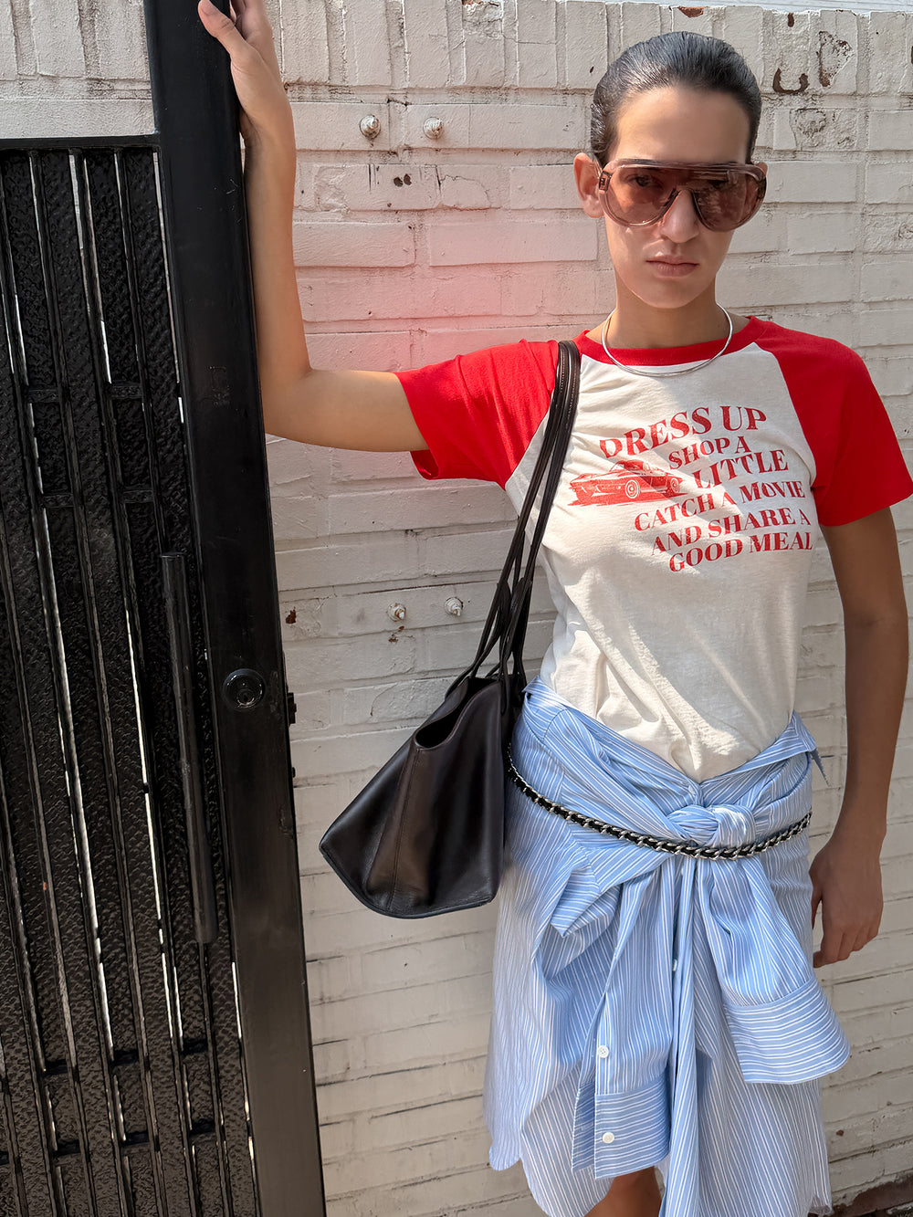 Vintage Car T-shirt Red