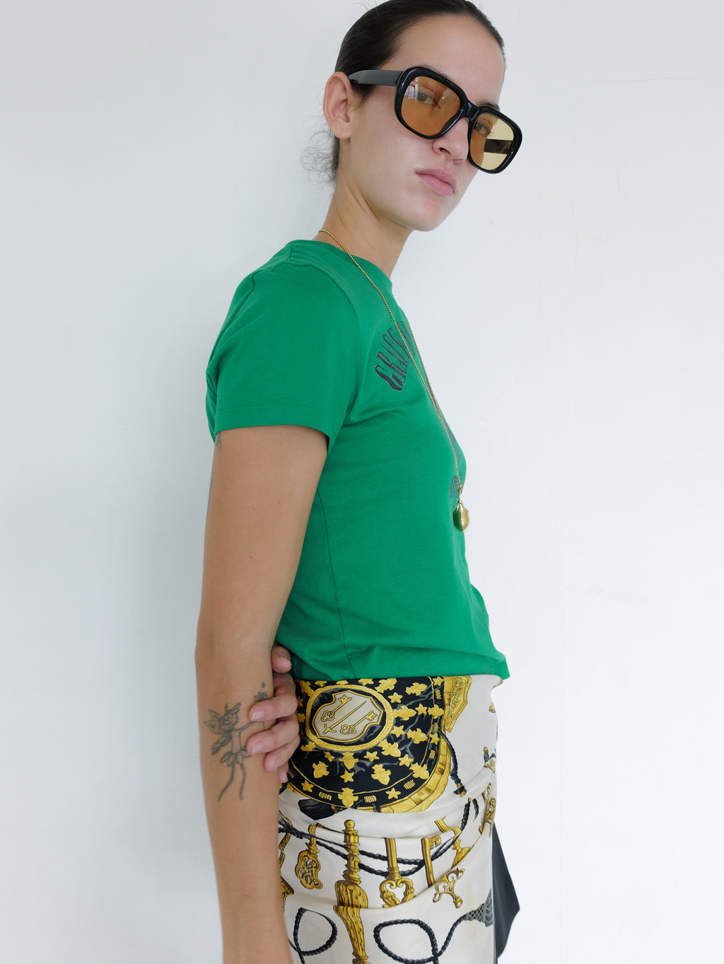 Crown Bear T-Shirt Green