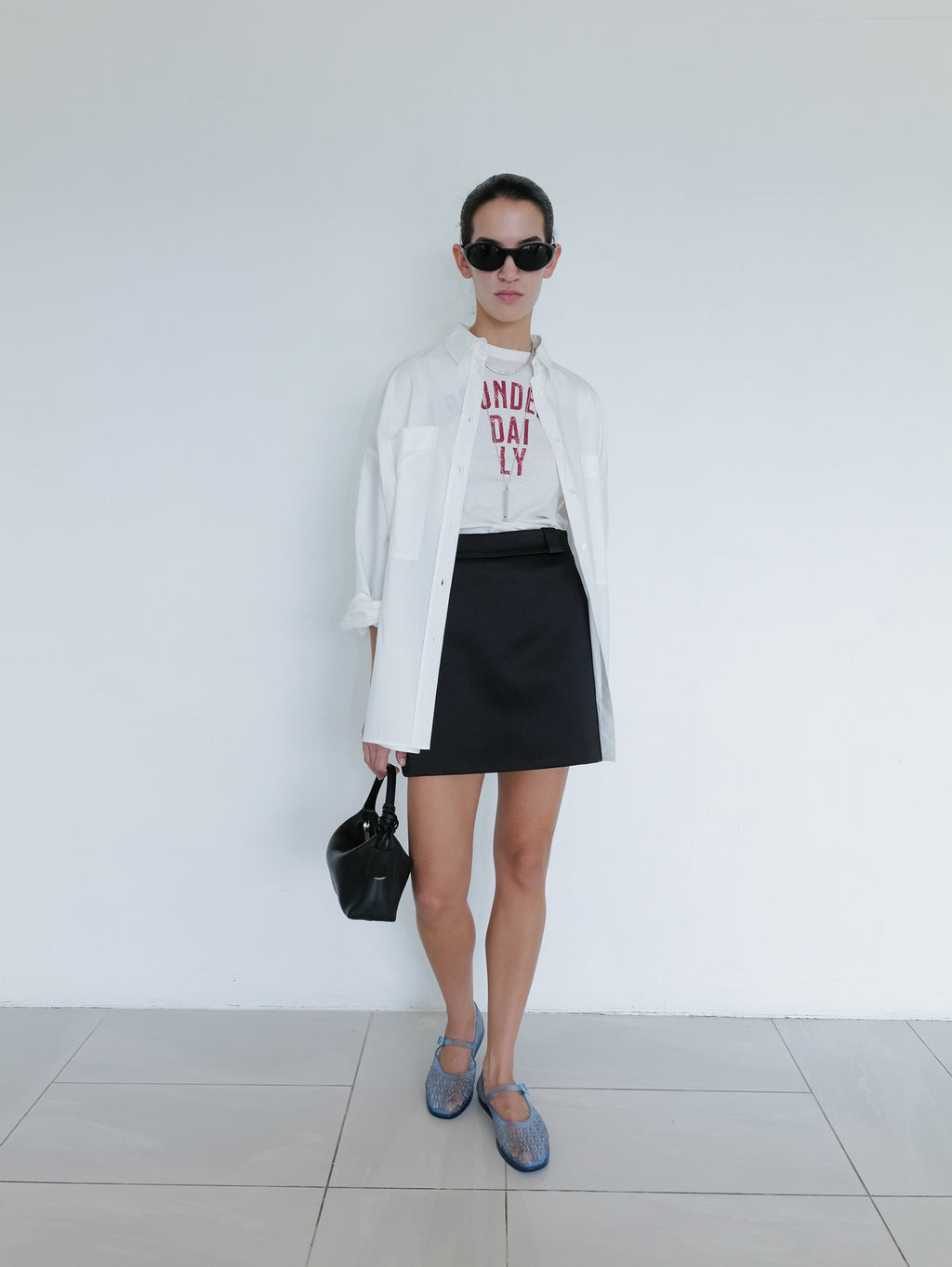 Ground Daily T-shirt White