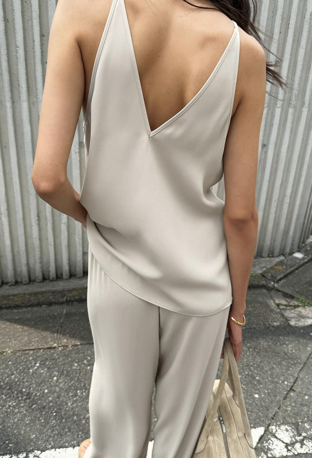 25SS 썸머 루 와이드 팬츠 베이지