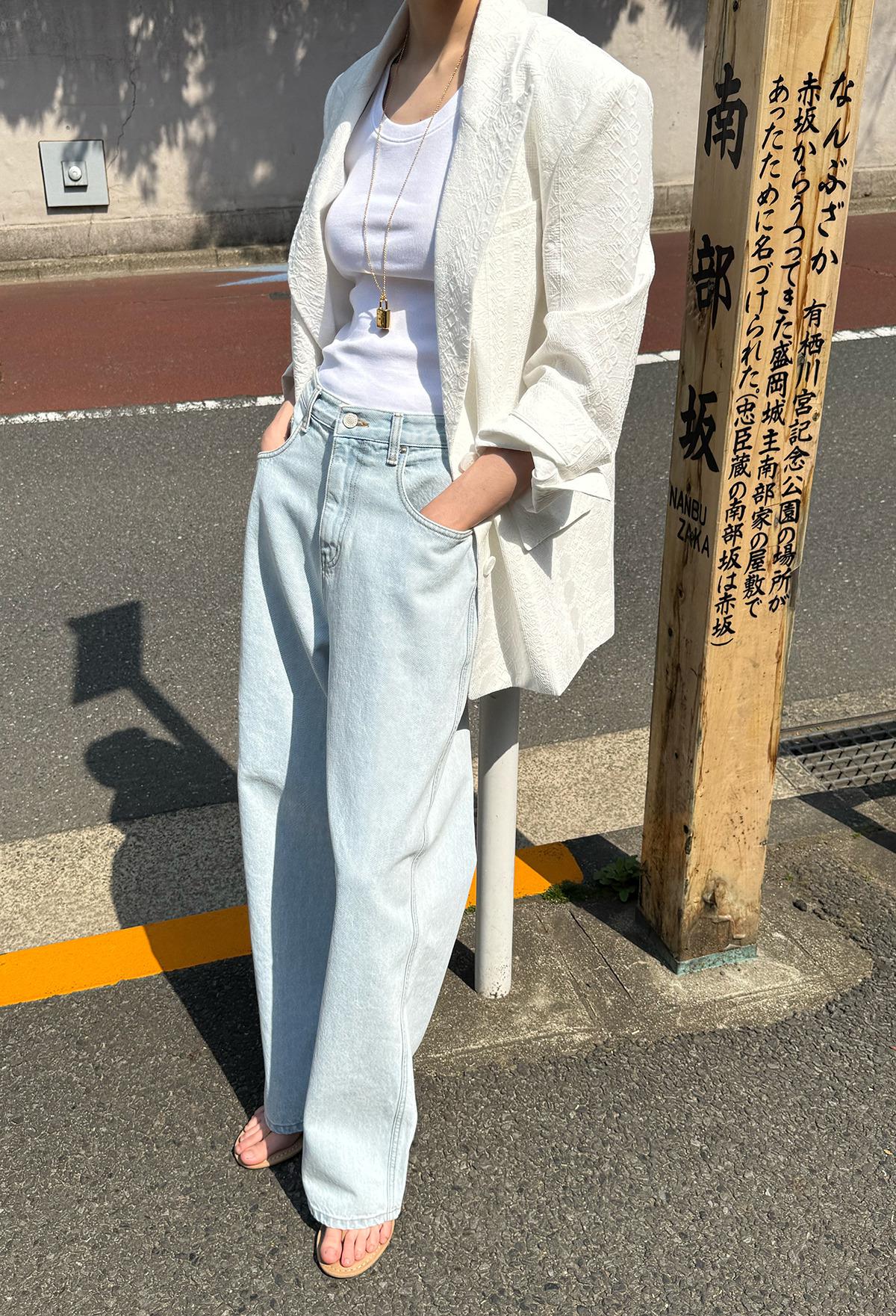 801 하트 데님