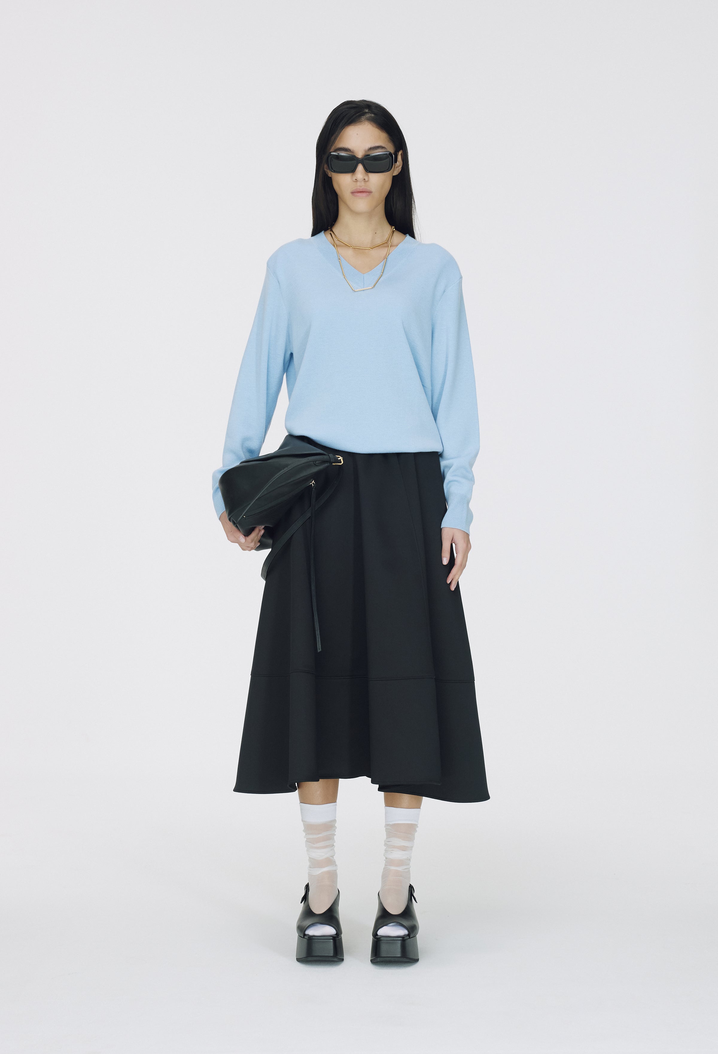 Satin Full Skirt