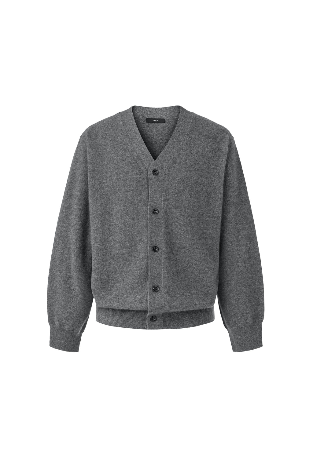 Cashmere 100 Boy Cardigan Gray