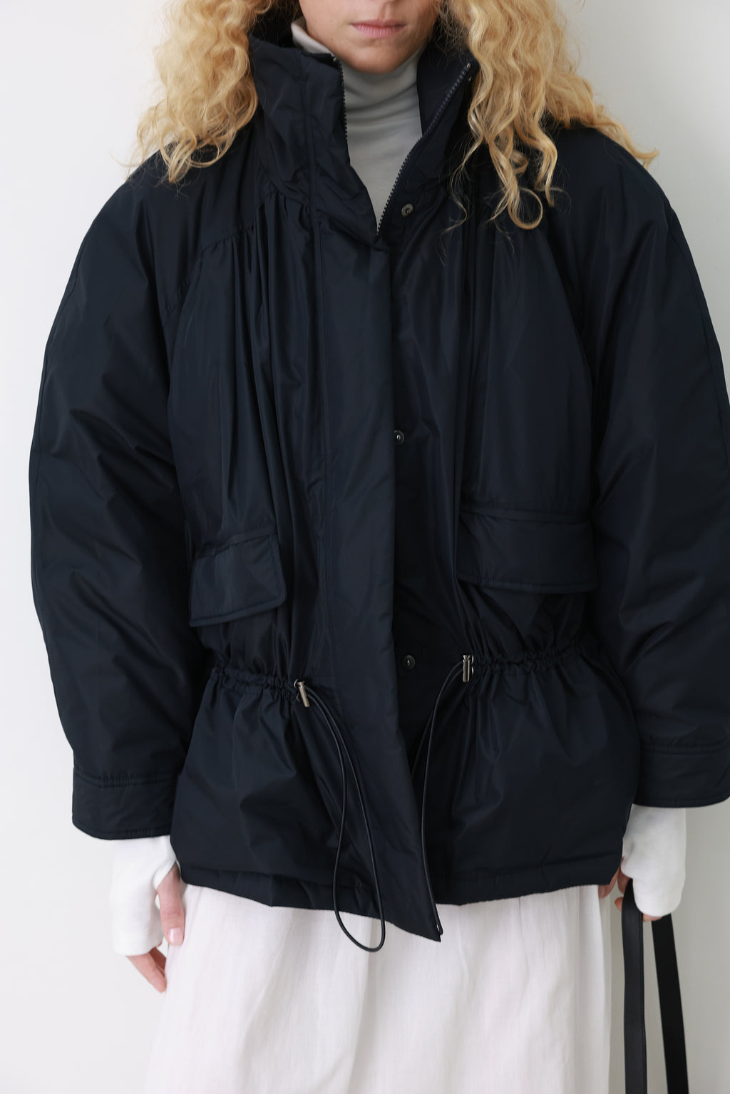 Field Parka Goose Down Navy