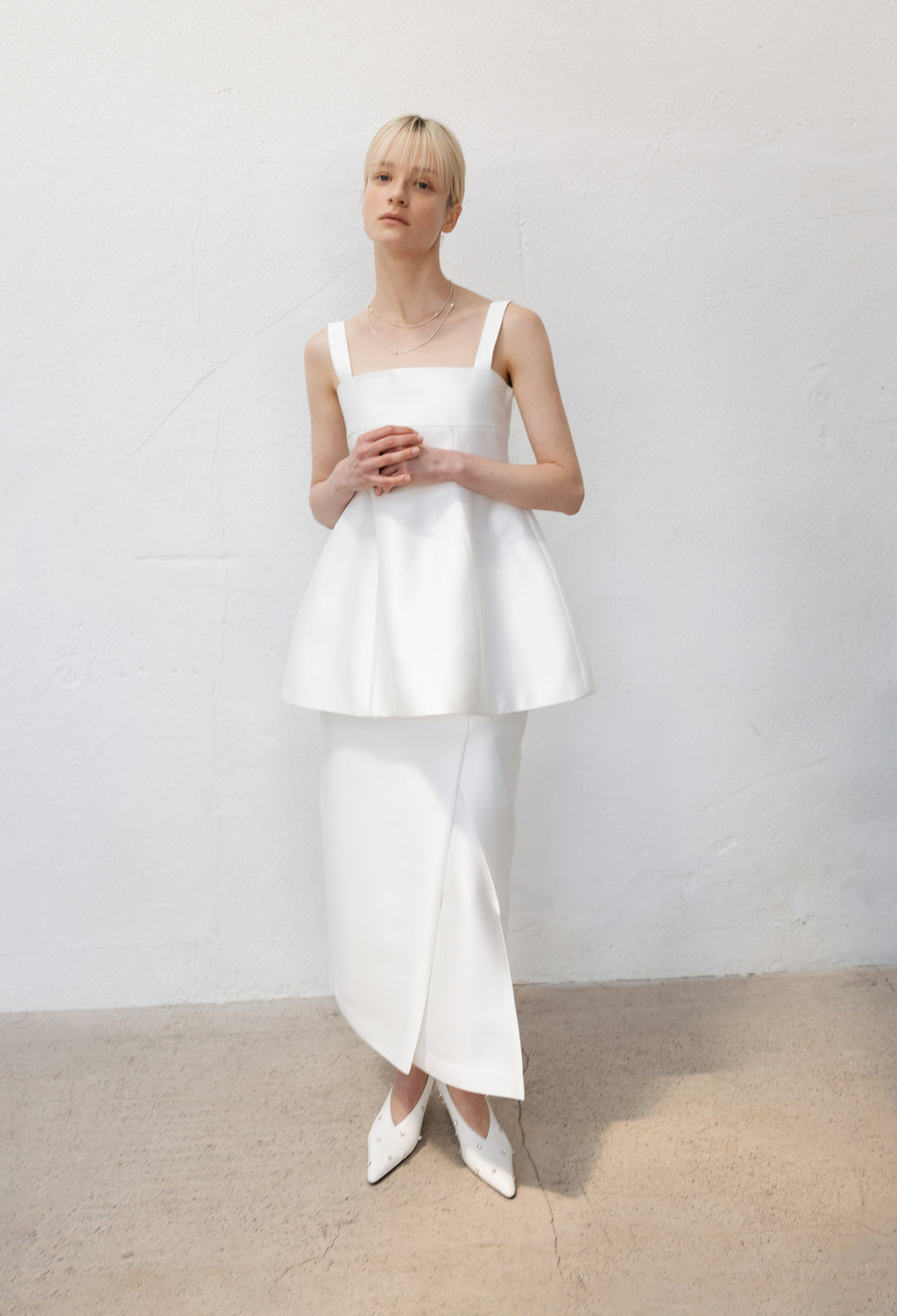 Ceremony Maxi Skirt Ivory