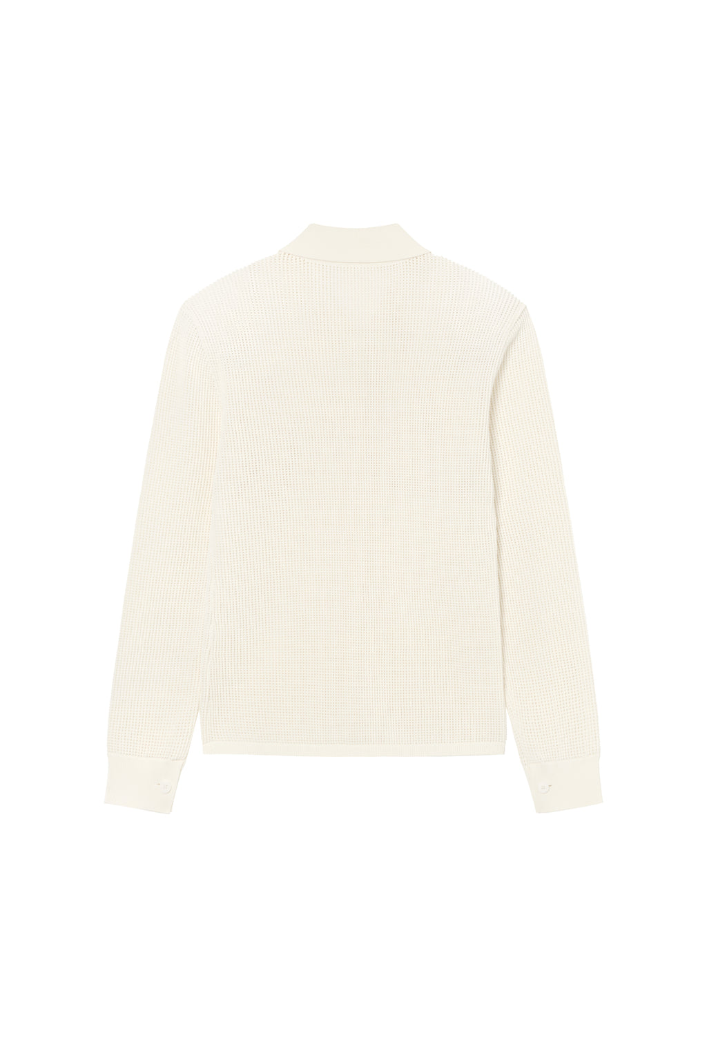 25SS 플로우 피케 니트 아이보리