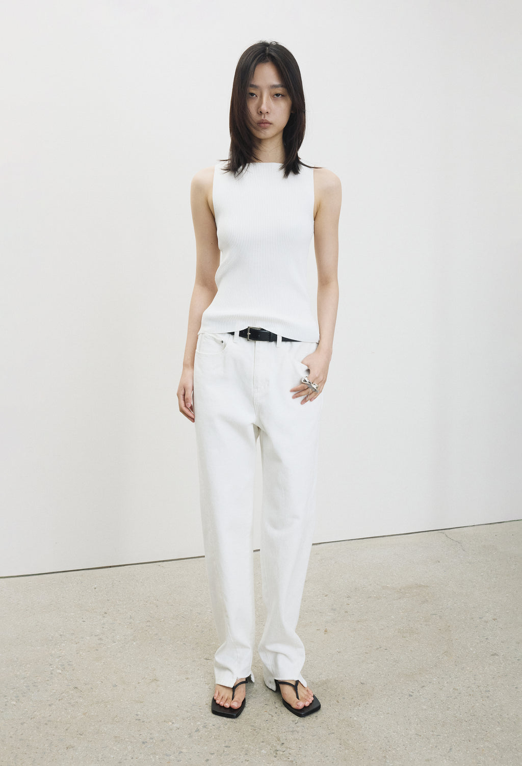 810 Cut-Off Denim Ivory