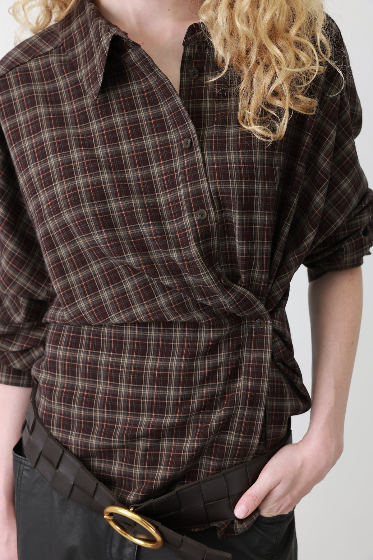 Country Check Shirt Brown
