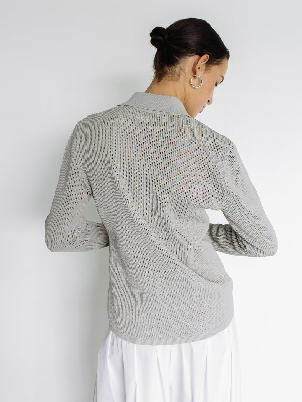 Parachute Banding Pants White