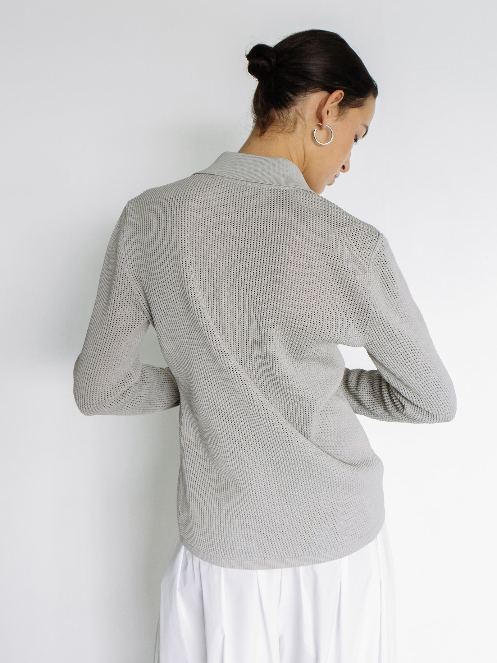 Parachute Banding Pants White