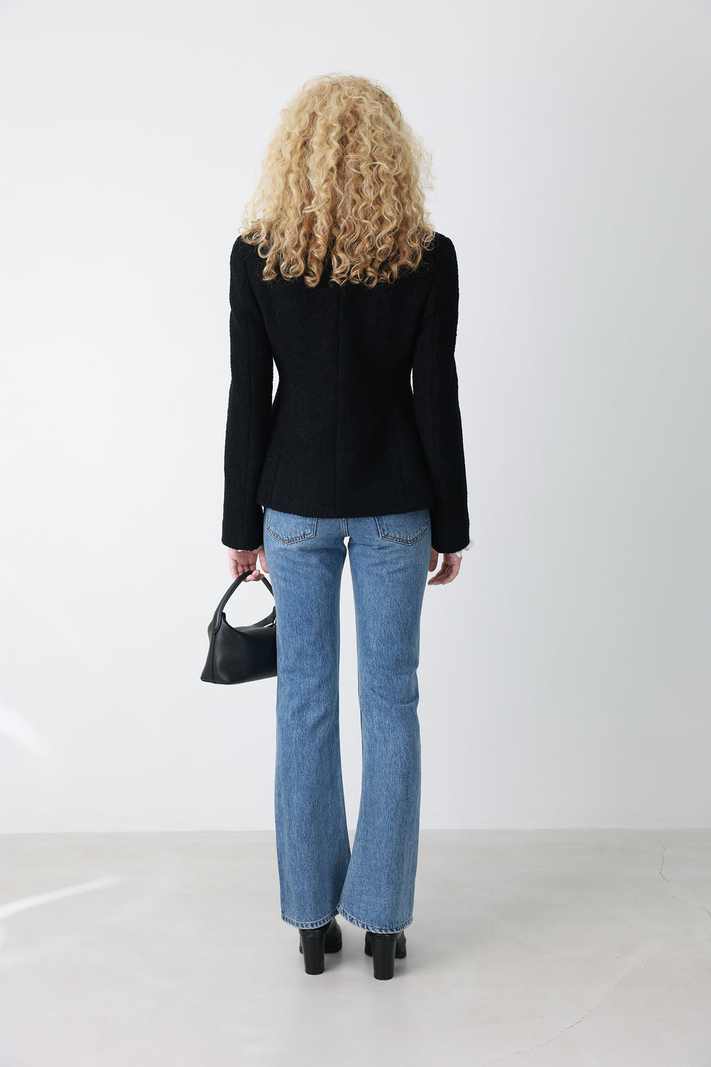 Wool Blended Bouclé Jacket