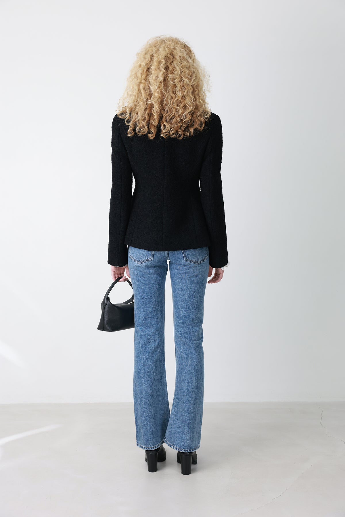 Wool Blended Bouclé Jacket