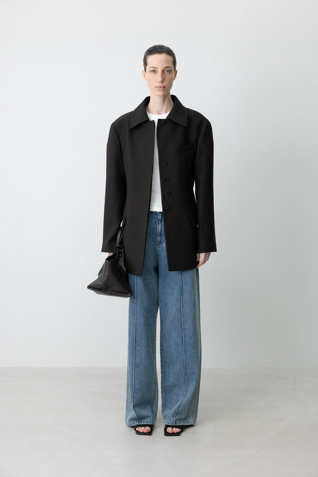 Wool tailored jacket