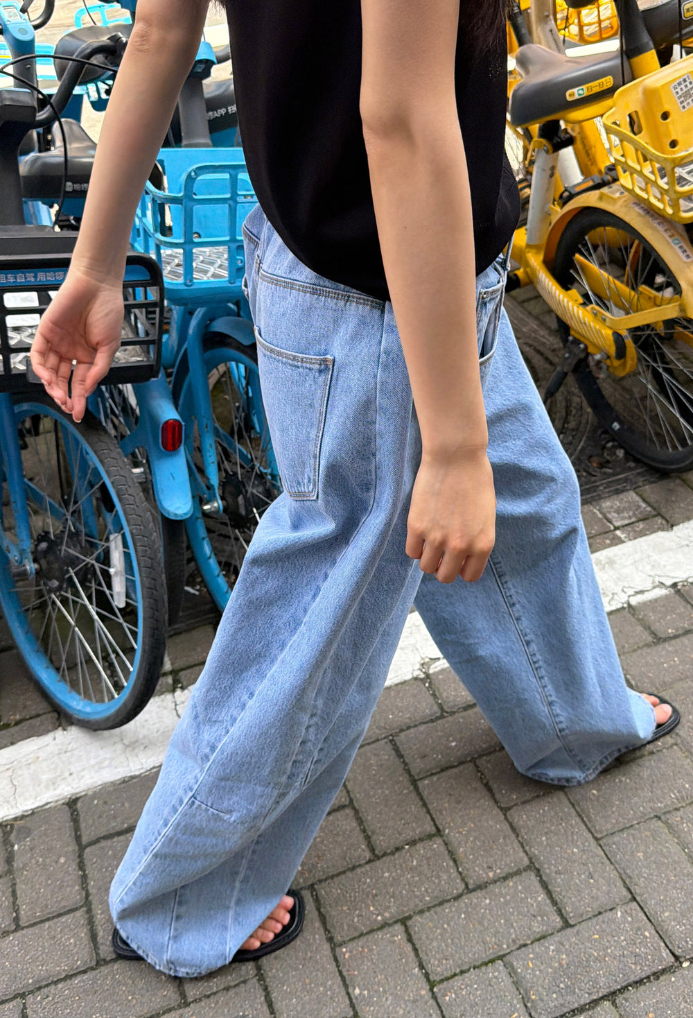680 패널 커브 데님