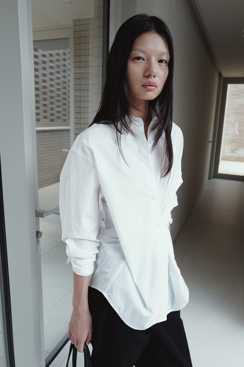 Epoch Cotton Shirt White