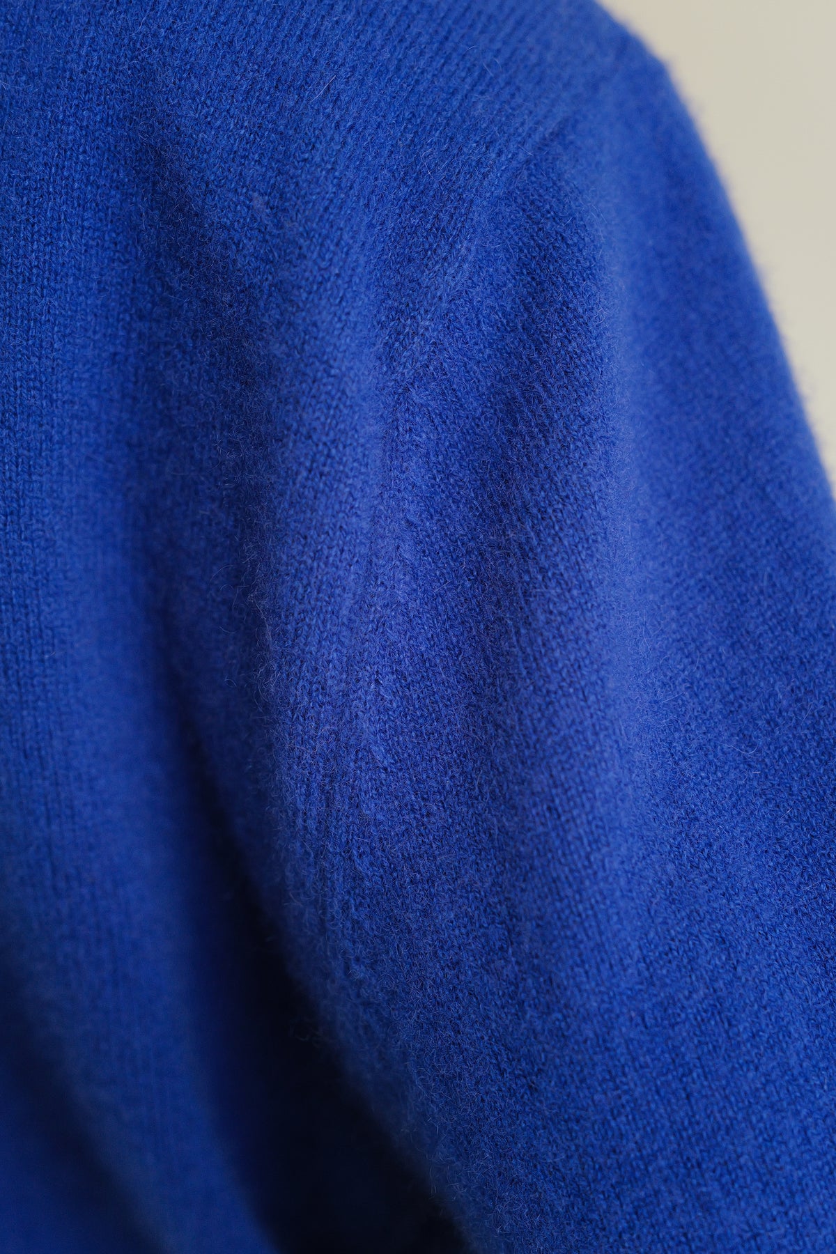 Cashmere 100 Padded Cardigan Ultramarine