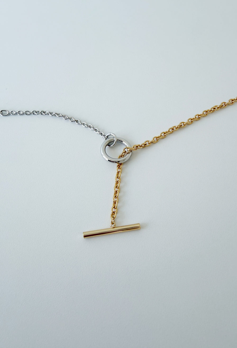 Double Chain Necklace Gold