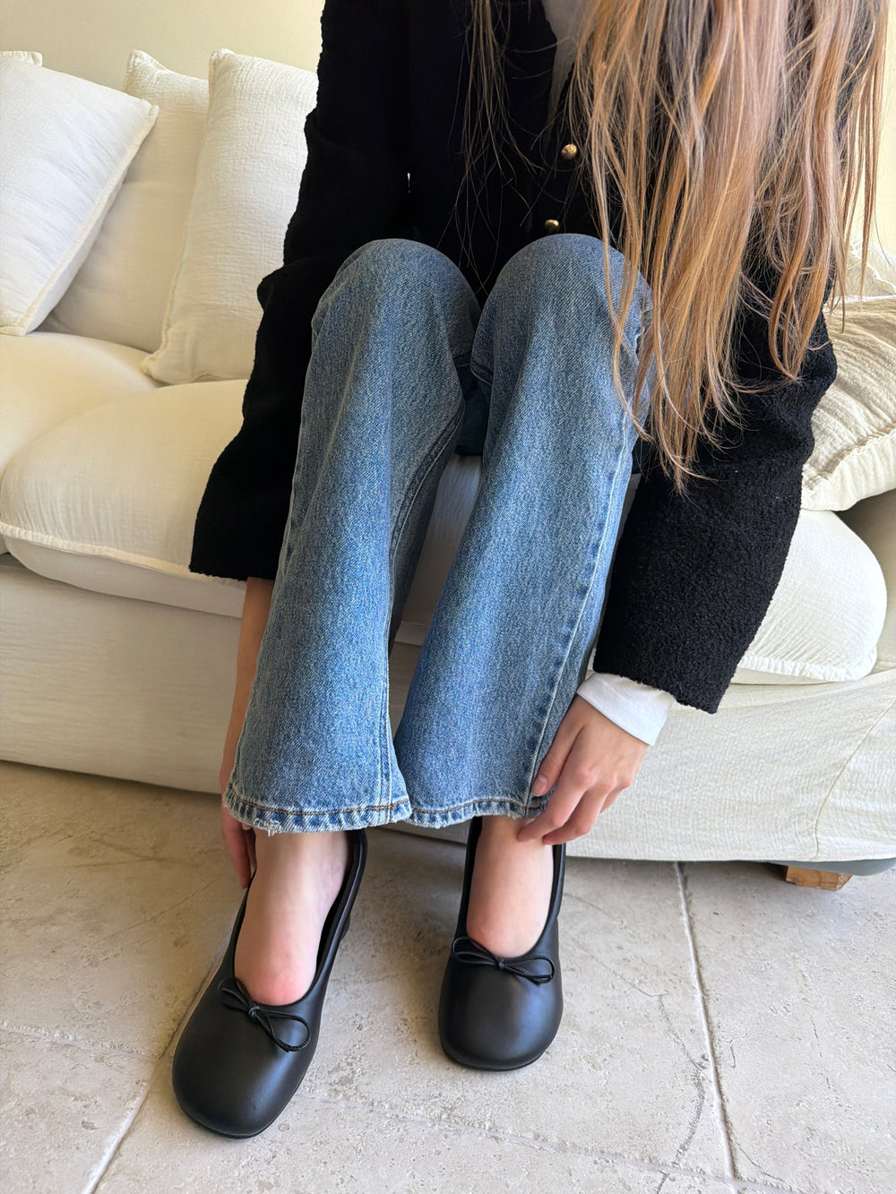 Wool Blended Bouclé Jacket