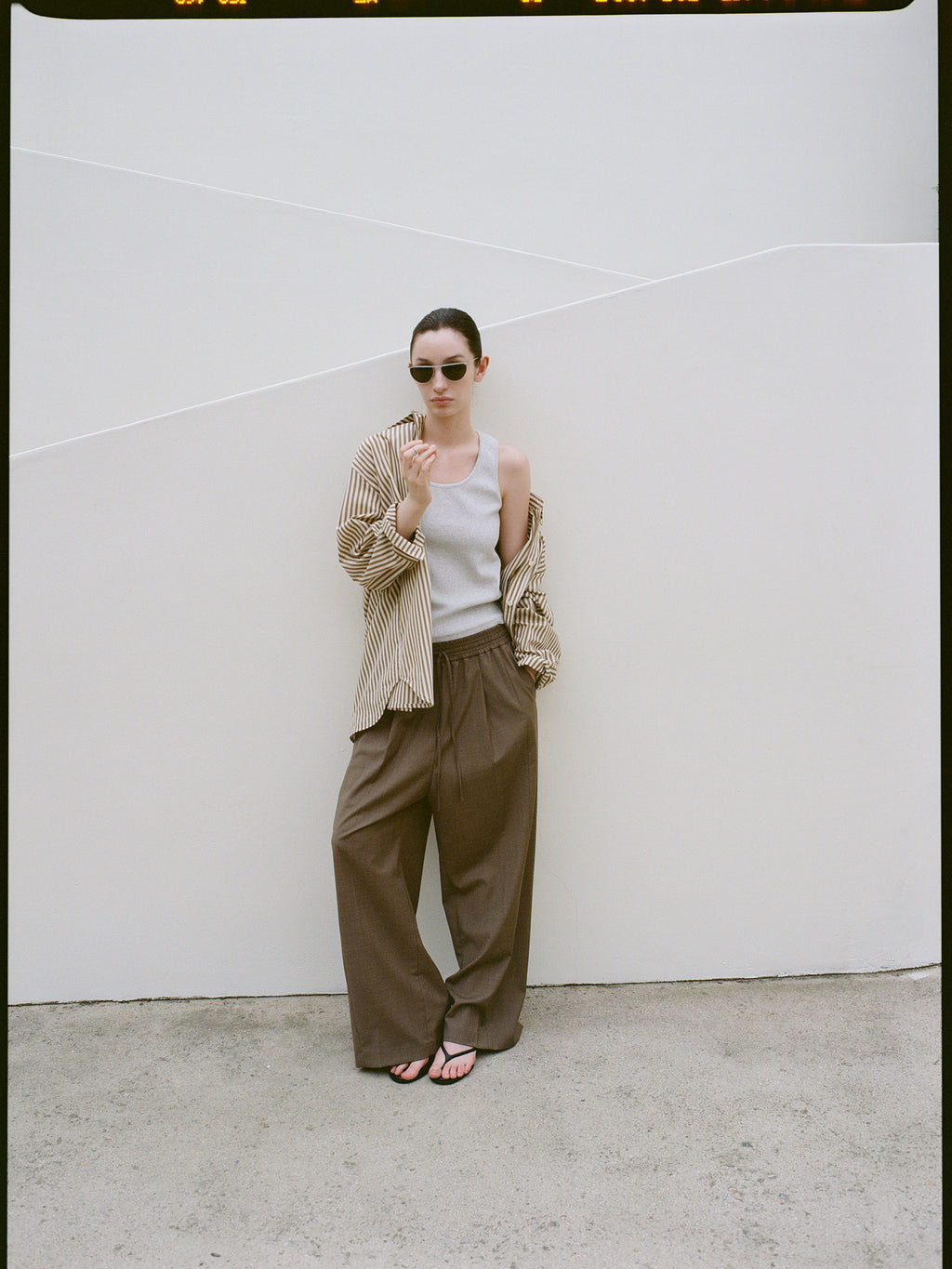 Chestnut Stripe Shirt