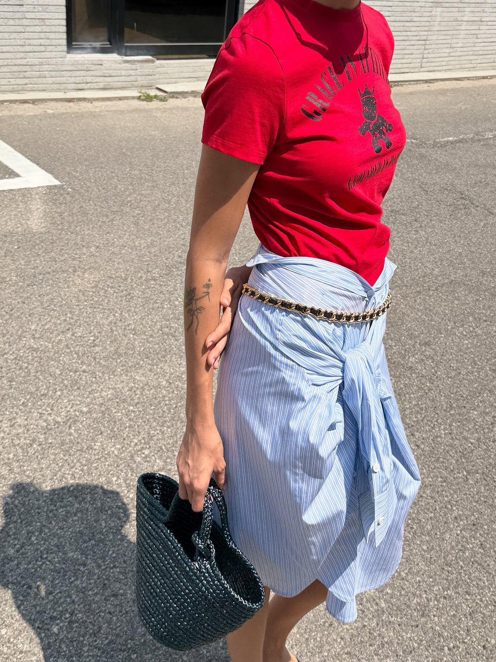 Crown Bear T-Shirt Red