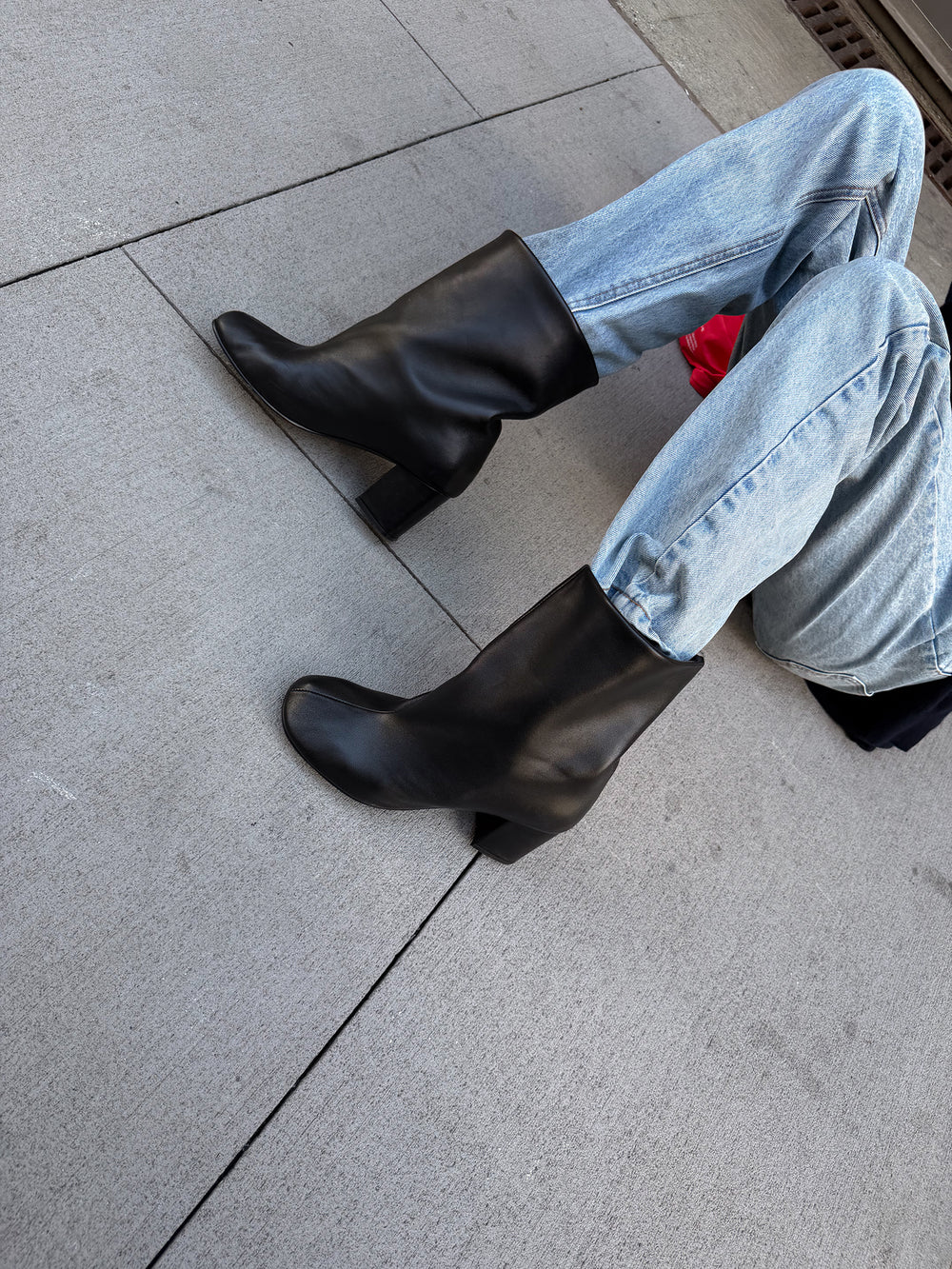 Rough Ankle Boots