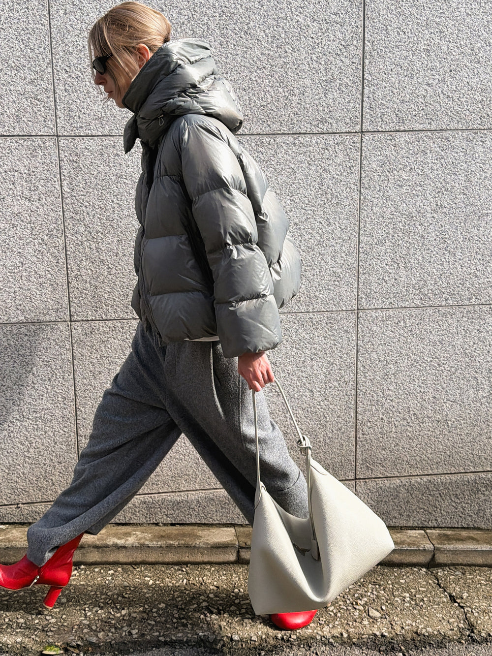Signature P Goose Down Gray