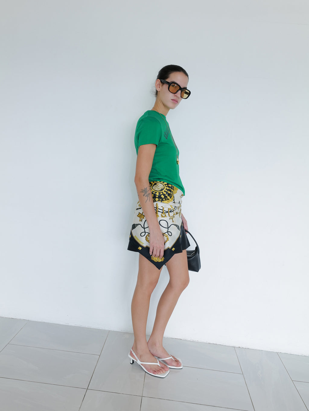 Crown Bear T-Shirt Green