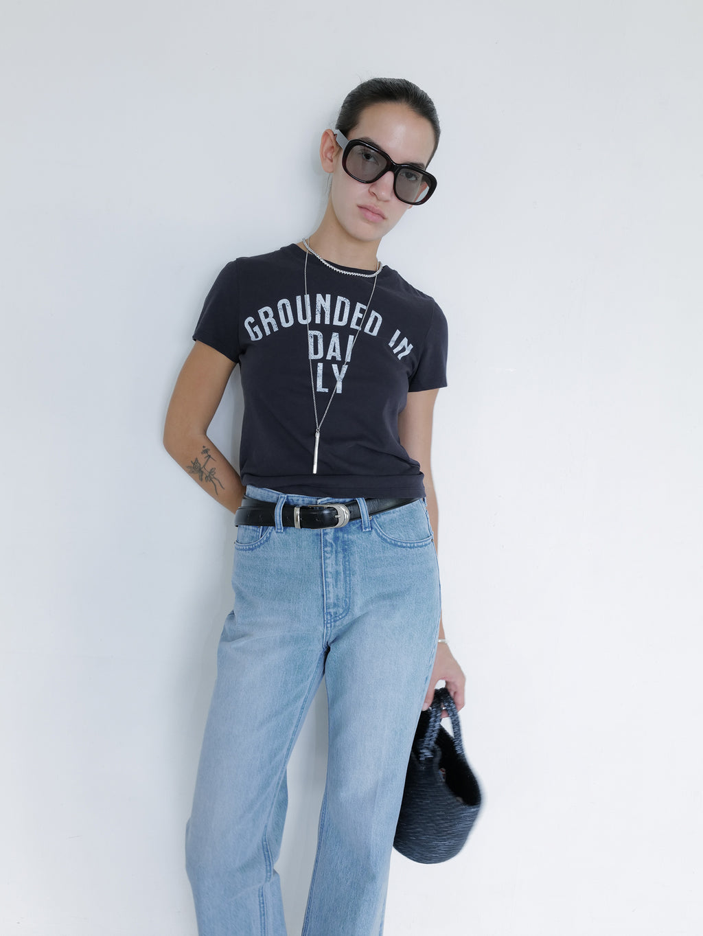 Ground Daily T-Shirt Navy