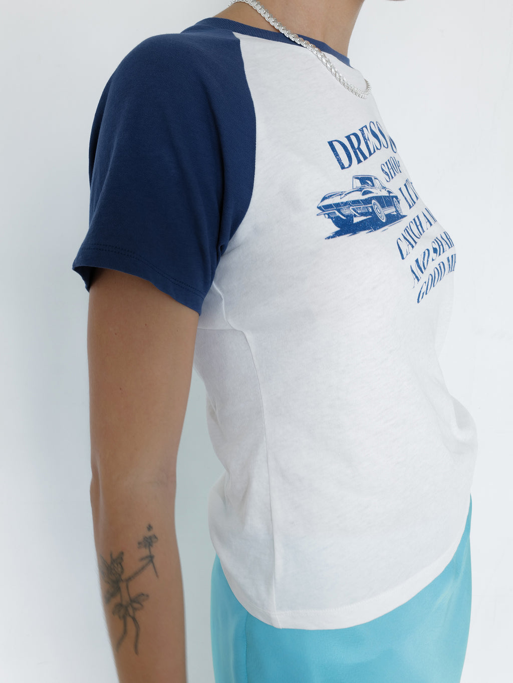 Vintage Car T-shirt Navy