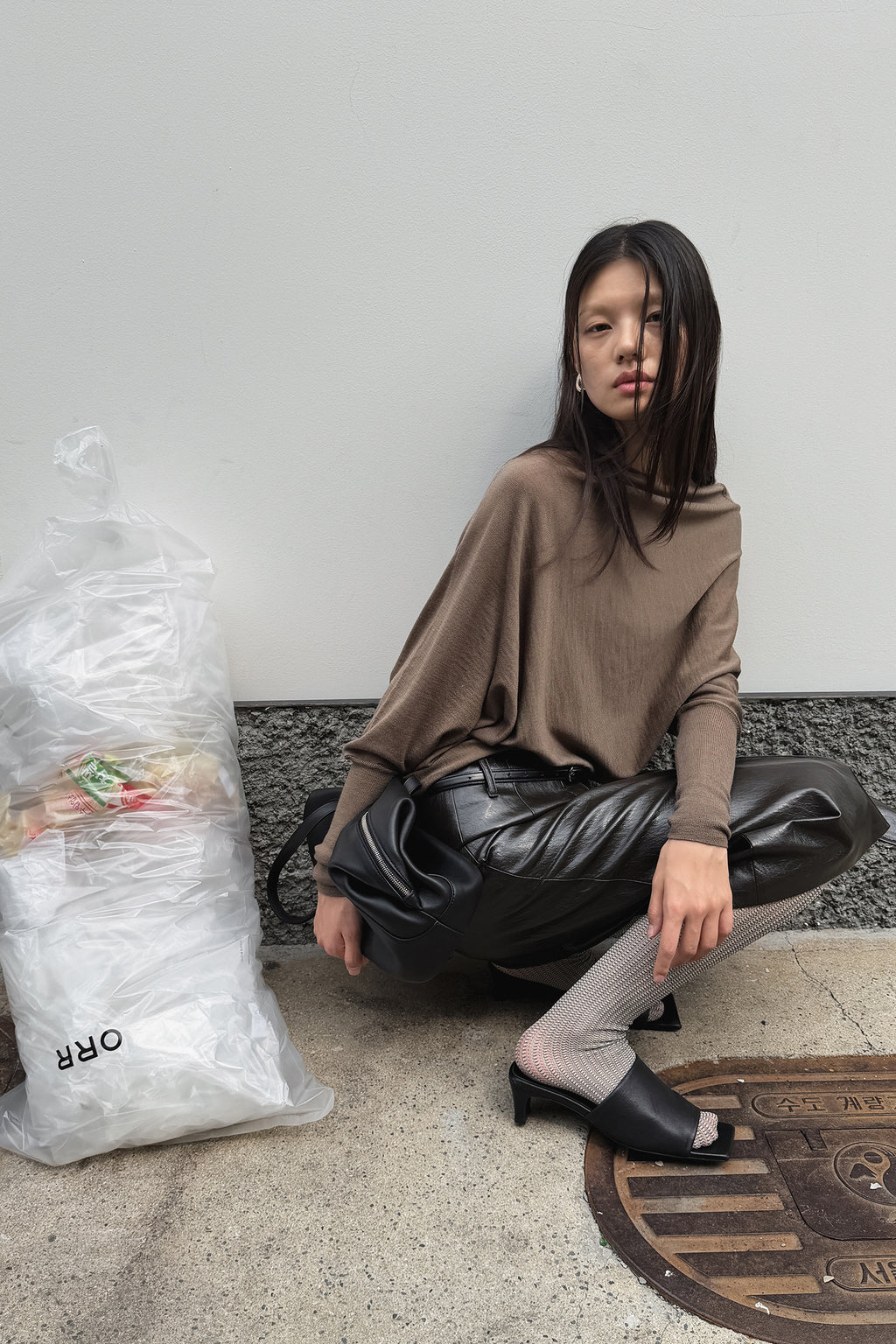 Washable 100% Wool Pullover Taupe
