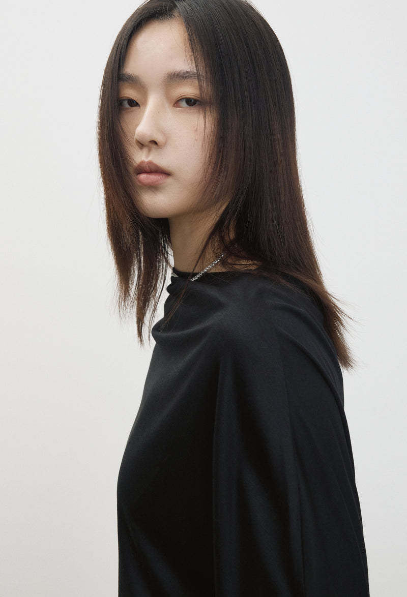 실켓 텐션 탑 블랙