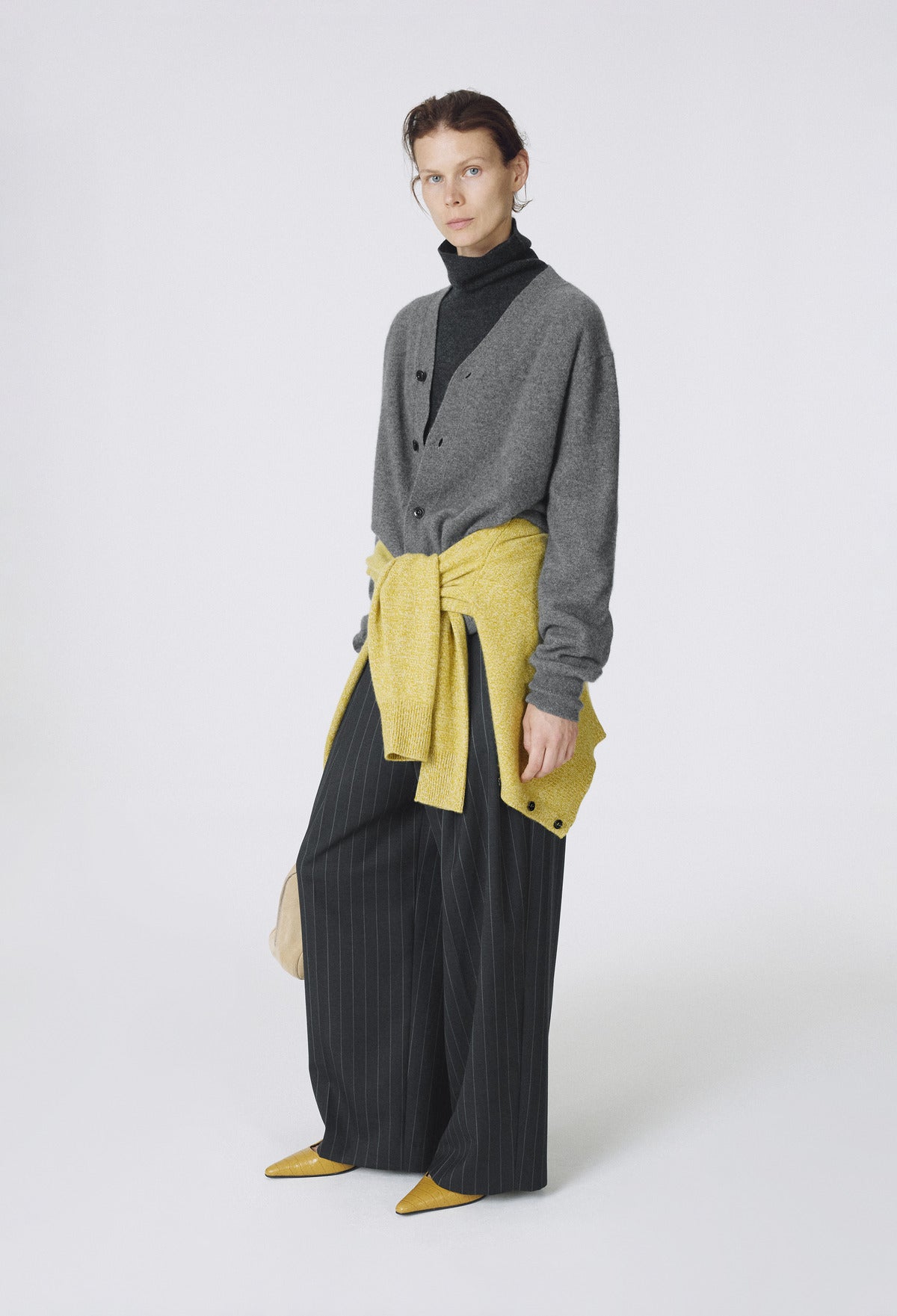 Cashmere 100 Boy Cardigan Gray