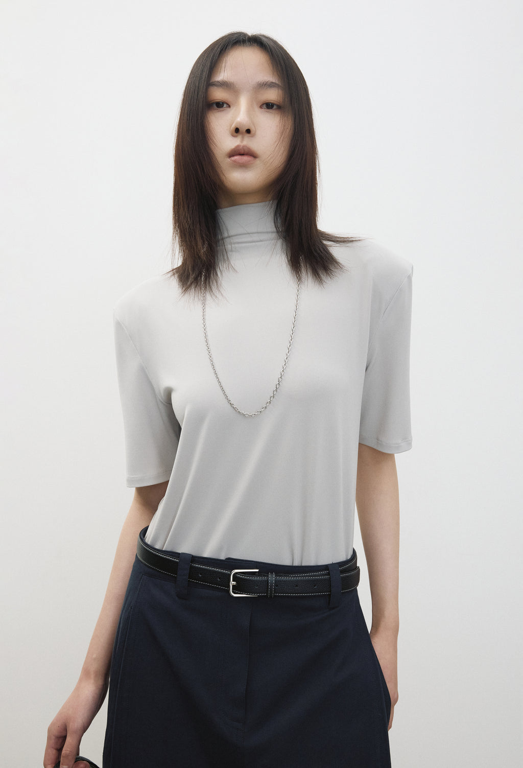 슬릭 버클 벨트 모노