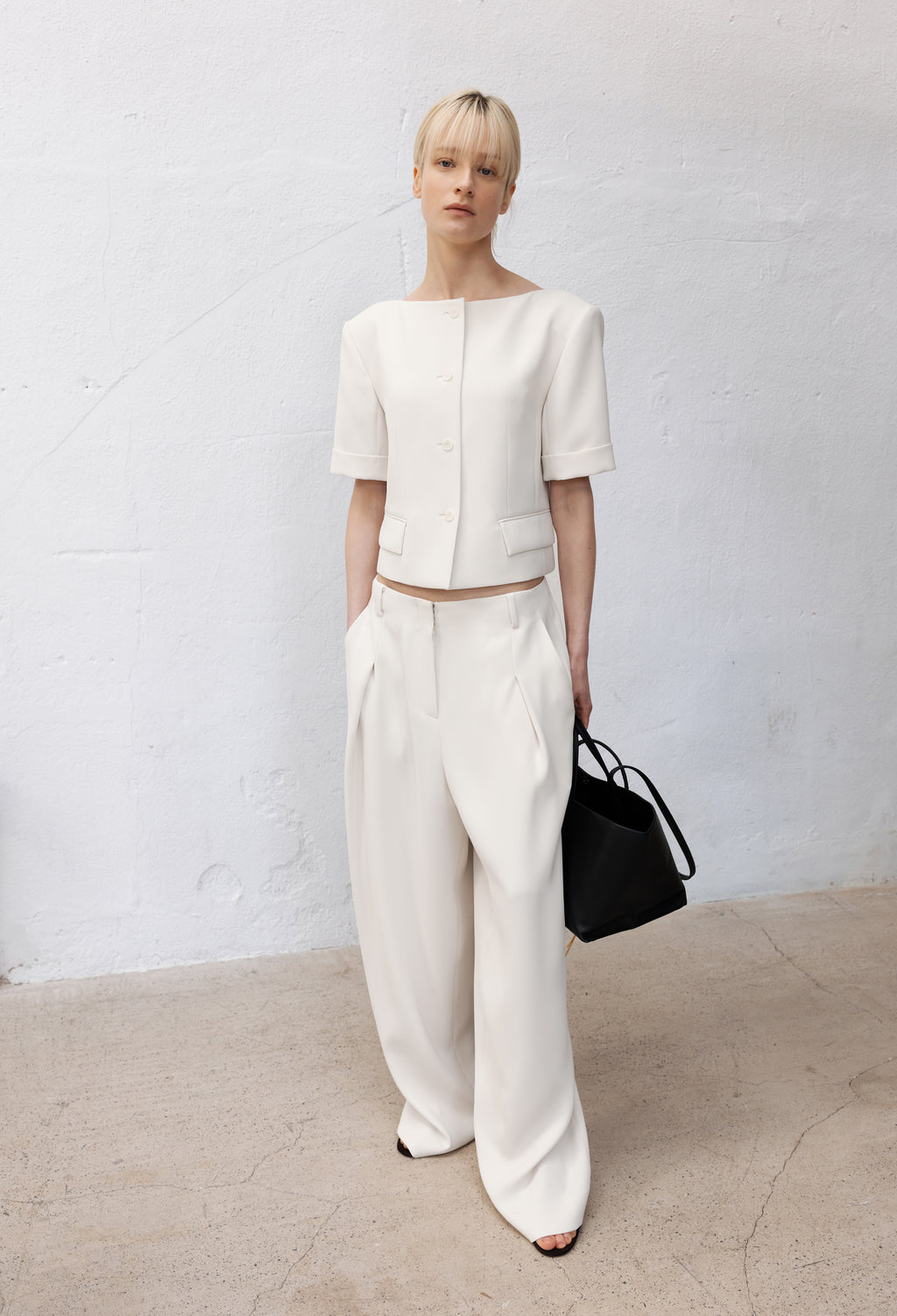 City El Trouser Cream