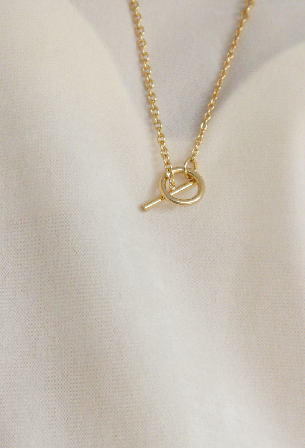 Double Chain Necklace Gold