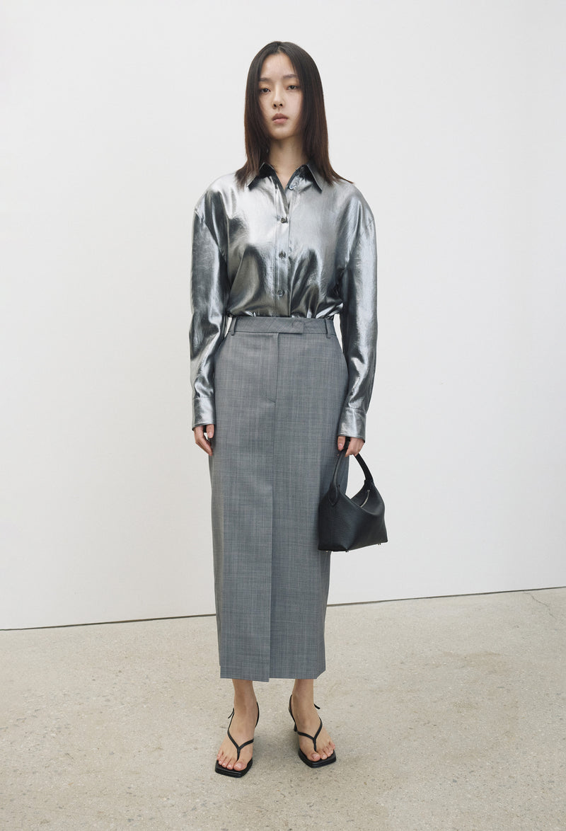Metallic Medium Fit Shirt